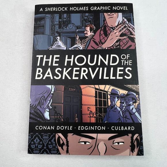 The Hound of The Baskervilles Sherlock Holmes Graphic Novel - Picture 1 of 7